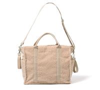 MAÏKA Sac à langer Moumoute, multifonctionnel, bouclettes, tendance, tapis à langer et attaches poussettes inclus