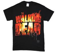 maikeerThe Walking Dead Men's Two Fire Logo 2015 T-Shirt