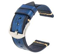 Maikes Véritable bande de surveillance en cuir pour la sangle de montre Timex pour Omega Watch Band pour les bracelets de poignet E