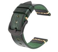 Maikes Véritable bande de surveillance en cuir pour la sangle de montre Timex pour Omega Watch Band pour les bracelets de poignet E
