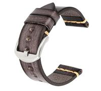 Maikes Véritable bande de surveillance en cuir pour la sangle de montre Timex pour Omega Watch Band pour les bracelets de poignet E