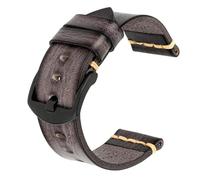 Maikes Véritable bande de surveillance en cuir pour la sangle de montre Timex pour Omega Watch Band pour les bracelets de poignet E