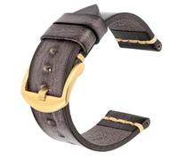 Maikes Véritable bande de surveillance en cuir pour la sangle de montre Timex pour Omega Watch Band pour les bracelets de poignet E