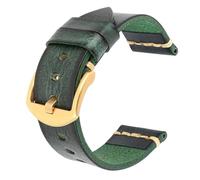 Maikes Véritable bande de surveillance en cuir pour la sangle de montre Timex pour Omega Watch Band pour les bracelets de poignet E