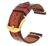 Maikes Véritable bande de surveillance en cuir pour la sangle de montre Timex pour Omega Watch Band pour les bracelets de poignet E