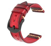 Maikes Véritable bande de surveillance en cuir pour la sangle de montre Timex pour Omega Watch Band pour les bracelets de poignet E
