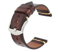 Maikes Véritable bande de surveillance en cuir pour la sangle de montre Timex pour Omega Watch Band pour les bracelets de poignet E