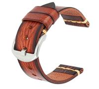 Maikes Véritable bande de surveillance en cuir pour la sangle de montre Timex pour Omega Watch Band pour les bracelets de poignet E