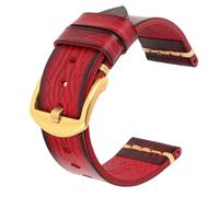 Maikes Véritable bande de surveillance en cuir pour la sangle de montre Timex pour Omega Watch Band pour les bracelets de poignet E