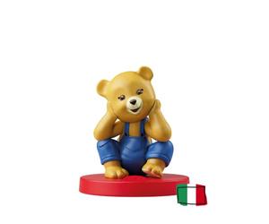 Maikii FFR23905 - Ours en peluche avec son, multicolore