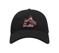 Maikomanija The Tower Bridge London Bridge Casquette de baseball unisexe en coton avec visière incurvée, Noir , taille unique