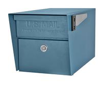Mail Boss 7584 Mail Manager Boîte aux Lettres de sécurité verrouillable, Bleu (Century Blue)