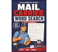 Mail Carrier Word Search Puzzle Book: 50+ Large Print Puzzles for Postal Workers, Delivery Drivers & Mail Lovers | Relaxing Stress Relief Ac