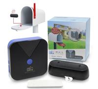 Mail Chime: Alerte de boîte aux lettres sans fil longue portée (152,4 m) - Lumière LED clignotante et rappel sonore