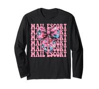Mail Escort Postal Worker Mail Lady Girl Mom Manche Longue