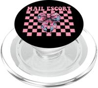 Mail Escort Postal Worker Mail Lady Girl Mom PopSockets PopGrip pour MagSafe