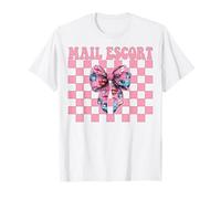 Mail Escort Postal Worker Mail Lady Girl Mom T-Shirt