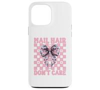 Mail Hair Don't Care, Facteur, postier, postier, Mail Lady Coque pour iPhone 13 Pro Max