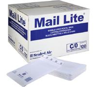 MAIL LITE Pack 100 Pochettes matelassées Bulles d'air 150x210 mm C