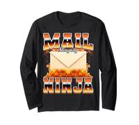 Mail Slinging Ninja Poste Service postier Manche Longue