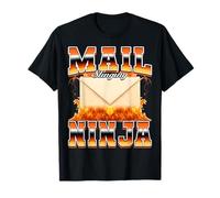 Mail Slinging Ninja Poste Service postier T-Shirt