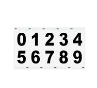 Mailbox Stickers Numbers, Waterproof Reflective PVC House Number Decals for Outdoor Use, Adhesive for Residential, Commercial, Doors, Cars, Trucks