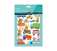 Maildor AE166C -GOMMETTES Baby - 6 planches 14,8 x 21 cm - À parti de 2 ans - TRANSPORTS (87 stickers)