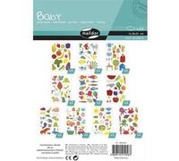MAILDOR Gommettes Baby Sach 20 Planches 14,8x21cm Thèmatiques Assorties G
