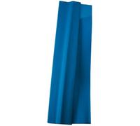 Clairefontaine Papier crépon 903057C - 10 feuilles Bleu pétrole 2,50×0,50 m Crêpage 60%