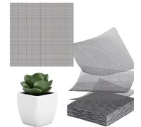 Maillage de drainage Pot | 50 pièces pour câbles pour le filet de trou de batterie de 50 pièces Messe Outils de jardinage pour grand-père, grand-mère, mère, père et jardiniers