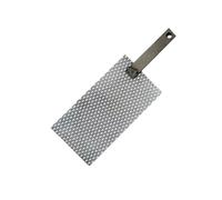 Maille cathodique en titane pur de 1 mm d'épaisseur, maille d'électrode en titane for équipement de galvanoplastie, 1 pièce(Titanium mesh-A)