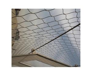 Maille de corde architecturale Largement utilisé dans la sécurité industrielle, protection des bâtiments, les installations sportives et l'élevage agricole(8 * 1.5m/26.2 * 4.9ft)