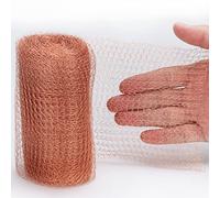 Maille de cuivre de 6 m - Fil de cuivre pour rongeurs - Ruban de contrôle Contre Les limaces et Les Souris - Protection des Plantes pour Chauve-Souris, Oiseaux, escargots, Pigeons, extérieur et