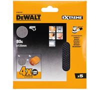 Maille de ponçage DeWALT, Velcro, 125 mm, P240 (5 pièces) DTM3107