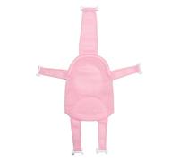 Maille d'insertion de bain pour bébé, cadre de support robuste, filet universel détachable pour baignoire, maille de douche pour nouveau-né, nourrisson, tout-petit, bain (Rose)