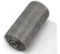 Maille en Acier Grillage Anti Rongeur Inoxydable Métallique Anti Insecte Mesh Fil Treillis Métallique Maille pour Empêcher Souris Insectes Serpents 4m x 20cm