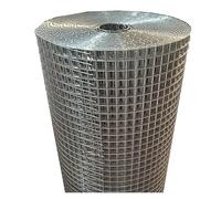 Maille en acier inoxydable 304 pour l'agriculture avicole 2 cm/1,2 mm Clôture de sécurité pour nouvelles plantes Filet de sécurité durable pour escaliers (0,6 x 13 m) Protection robuste