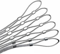 Maille en Corde d'acier Inoxydable, Maille décorative for escaliers dans Les fermes de Jardin, diamètre du Fil 1,5 mm, Trou de Maille 5 cm(Rope Diameter 2mm)