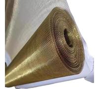 Maille en laiton, filtre fil de cuivre, tamis pur, maille métallique tissée for tissus filtrants denses, protection fenêtre (violet 1 x m, 80 mailles)(Brass 1x1m,20 mesh)