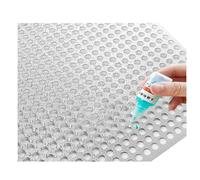 Maille en tôle perforée，Plaque perforée en acier inoxydable 304, filet de protection de balcon, for couverture de protection d'équipement de décoration de ventilation(W10*L400cm/W3.93*L157.4in)