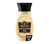 MAILLE - Mayonnaise Fine onctueuse pour sublimer vos plats du quotidien (Flacon 237g) - Le Lot De 4