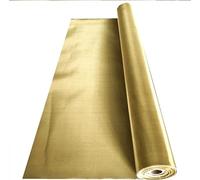Maille métallique tissée en laiton, Tamis à mailles en laiton for la filtration et EMF protégeant maille jaune de largeur 20-200 1m(Brass 150mesh)
