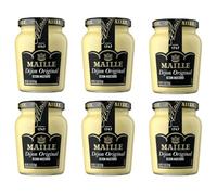 Maille - Moutarde de Dijon Original sans sulfites ajoutés, 225 ml, 6 pièces
