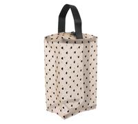 Maille Nylon Trousse de Maquillage Portable Beige pour Voyage | Organisation Rationnelle, Légère et Compacte, pour Camping et Déplacements, Format Pratique, pour Femmes