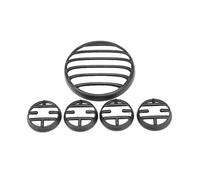 Maille Phare Moto pour CFMOTO pour 450CLC Clignotants Avant Et Arrière Couvercles De Phares Couvercles De Protection De Feu Arrière Cache-Phare Grille Protection Moto(Five Piece Set)