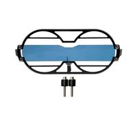 Maille Phare Moto pour V85TT 2019-2025 Moto Phare Pliant Phare Garde Protecteur Double Protection Cache-Phare Grille Protection Moto(Bule)