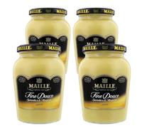 Maille Spécialité à la Moutarde Fine Douce Bocal 370 g - Lot de 4