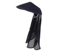 Maille Visière Pare-Soleil Légère pour Casque, de Chantier, Bleu Marine | Protection Nuque, Installation Rapide, Finition Mate, Couvre Projets Urbains et Travaux, pour Ouvriers