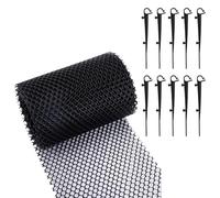 Mailles légères pour gouttière avec clips et crochets fixes