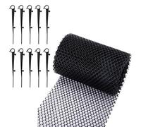 Mailles légères pour gouttière d'évier, feuilles d'arbre, anti-encrassement, maille avec clip pour drains de jardin en plein air